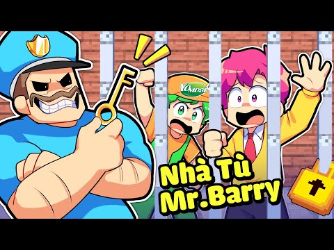 HIHA VÀ YOMOST THOÁT KHỎI NHÀ TÙ CỦA MR.BARRY TRONG MINECRAFT*NHÀ TÙ MR.BARRY 🤣😎