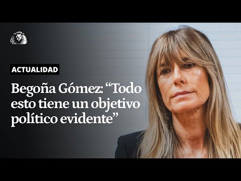 POLÍTICA | Begoña Gómez critica el "objetivo político" de la comisión de investigación y no responde