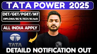 Tata Power Recruitment 2025 | Tata power Vacancy 2025 | Tata Power Jobs| Tata Power job Vacancy 2025