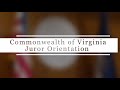 Jury Service in Virginia