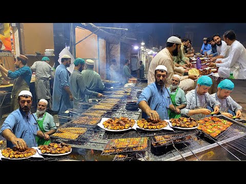 Peshawar Fried Fish & Grilled Fish At Ali Khan Fish Centre | Biggest Grilled Fish Street Food