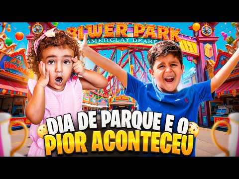 FOMOS NO PARQUE DE DIVERSÕES E O PIOR ACONTECEU