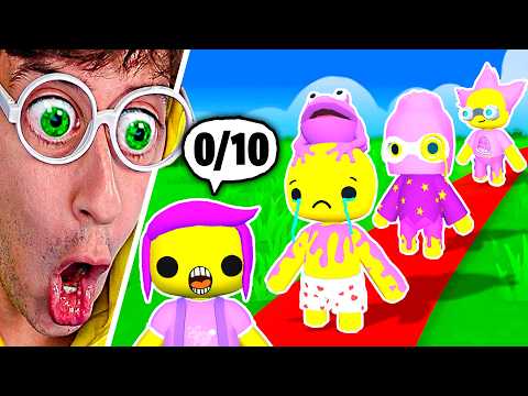 EXAMEN de ROPA vs MI NOVIA 👧🏻💔!! (99% TROLL 😭) - Wobbly Life #413