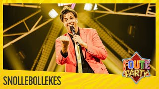 Foute TRADITIE: SNOLLEBOLLEKES breekt de tent af // Foute Party 2025