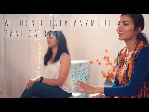 We Don't Talk Anymore + Pani Da Rang Mashup with Lyrics | VIDYA VOX feat. Saili Oak