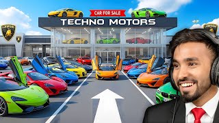 I GOT A SUPER LUXURY CAR - TECHNO GAMERZ CAR DEALER SIMULATOR GAMEPLAY GAMEPLAY #156