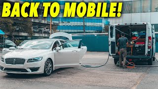 BACK ON THE ROAD! Adding a NEW Service in My Detailing Business