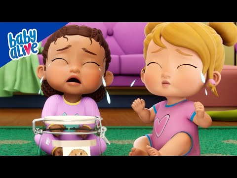 👶🏻 Baby Alive en Español 👶🏾 ¿Dónde se han ido todas las galletas? 🍪  Dibujos Animados Para Niños 💕