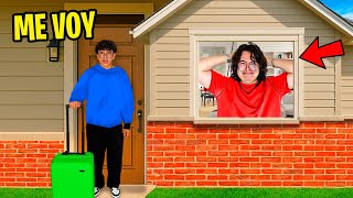 ME VOY DE LA CASA (BROMA A MI HERMANO)