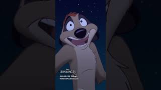 Timon is reminded of the meaning of Hakuna Matata ❤️