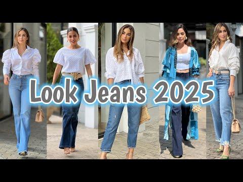 🟢LOOKS  JEANS 2025  Las MEJORES COMBINACIONES de MODA LUCE PRECIOSA CADA DÍA TU ASESORÍA DE IMAGEN😍