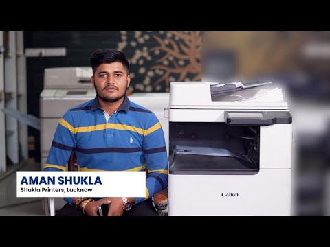 Aman Shukla’s Big Leap: 5X More Prints with Canon imageRUNNER C3326
