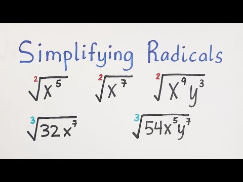 SIMPLIFYING RADICALS (EASY WAY) - MATH TEACHER GON Grade 9