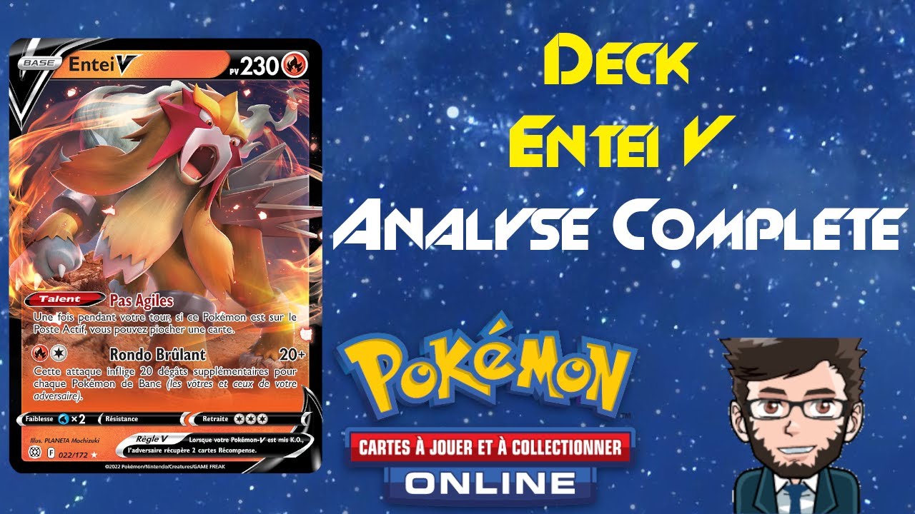 Analyse complète #84 du deck Entei-V sur Pokémon TCG Online