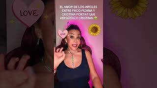 EL AMOR DE LOS INFIELES ENTRE PACO Y CRISTINA ES UNA VERGÜENZA TOTAL. #topchefvip4 #cristinaporta