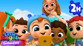 Waktu Bermain di Sekolah (Lompat Tali) | Little Angel Indonesia | Kartun dan Lagu Anak Favorit