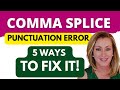 Comma Splices and Conjunctions
