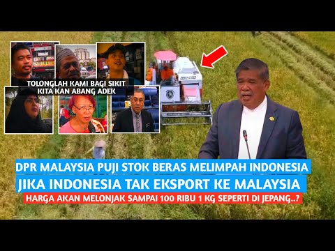 INDONESIA PAMER BERAS MELIMPAH DISAAT DUNIA KRISIS BERAS❗ PRABOWO BUAT PETANI JAYA
