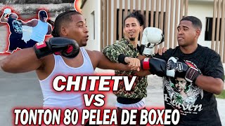 CHITETV SE ENCUENTRA CON TONTON 80 FRENTE A FRENTE  Y CASI FRACASA