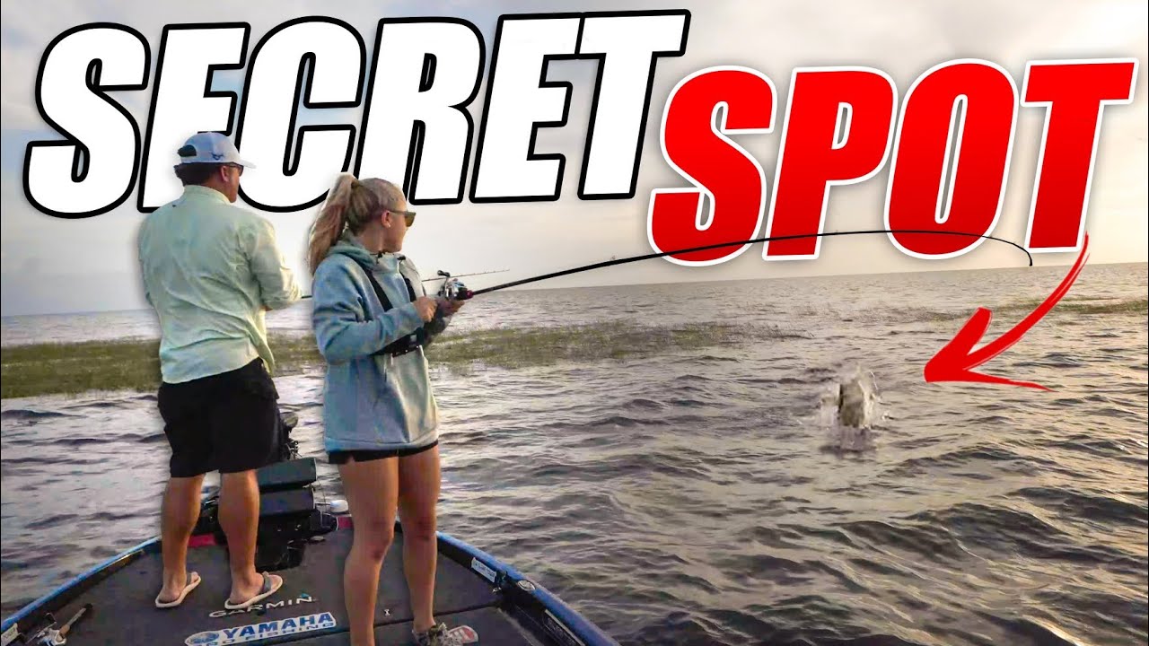 Our SECRET SPOT on Lake Okeechobee!