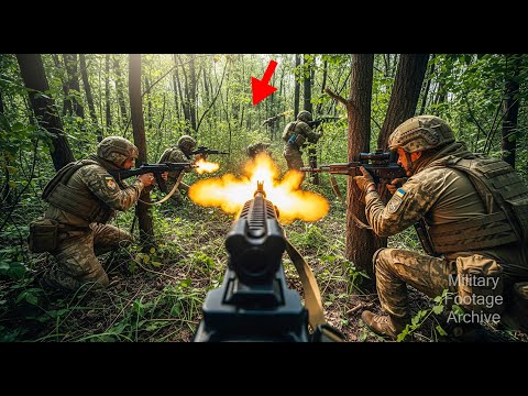 Elite Ukrainian Forces Intense Forest Raid Near Kupiansk | POV Combat Footage