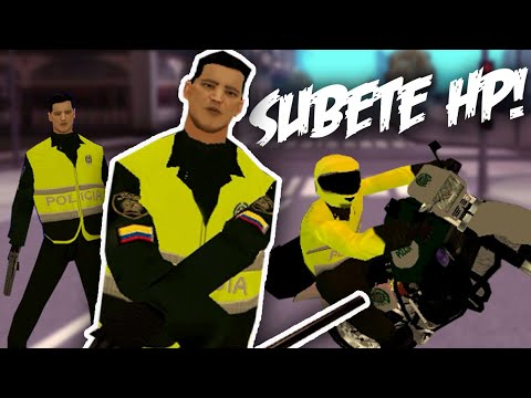 POLICÍA, POLICÍA, DE NOCHE Y DE DÍA | GTA San Andreas Colombia