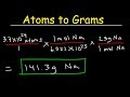 Chemical Formulas and Molar Mass