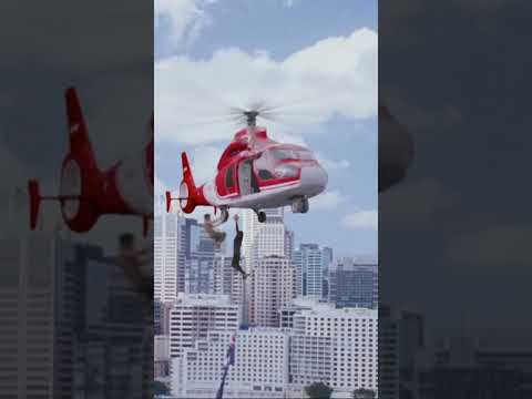 Tony Jaa Jump Off Skyscraper! (She Didn't Expect That!) #shorts #movie