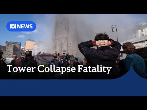 YouTube video thumbnail: Worker Dies From Injuries After Medieval Tower Collapse in Rome 