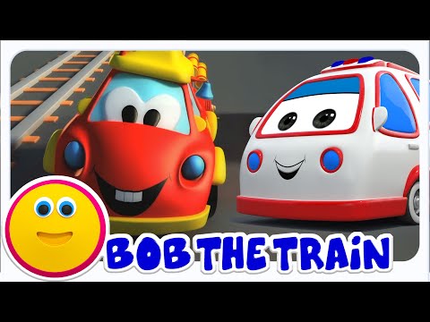 Bob o trem Aprender Transporte Veículos Para Crianças Video Educativo