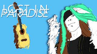 I Tried to Play Lost in Paradise Blindfolded on Guitar (Jujutsu Kaisen Ending + Tabs)