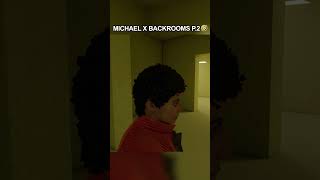 michael too friendly in the backrooms #backrooms #funny #vr #michaeljackson