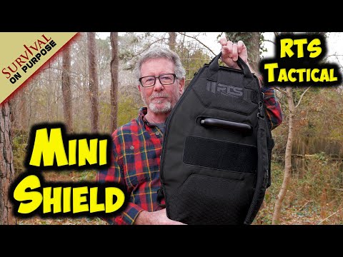 Rifle Rated Home Defense Shield - RTS Tactical Mini Shield & Carrier