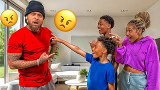 Siblings RAGE BAIT DAD, 😤 What Happened Is Shocking