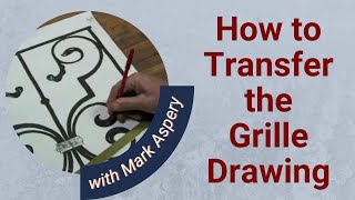 National Curriculum grille #1 (transfer drawing)