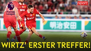 PREMIERE! Florian Wirtz' erstes Tor für Liverpool! 🥰💪🔴