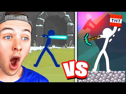 Reacting to the MOST Epic STICKFIGHTS of ALL TIME!