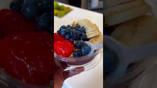 Ever had an Açaí Bowl?? Try it and thank me later 😍 #acaibowl #food #foodie #fruit #vegan #smoothie