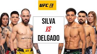 Breaking Down Every Fighter On UFC FN Silva vs Delgado (And Predictions)