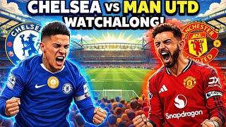 Chelsea vs Man Utd LIVE 😱 THIS GAME WILL BE CHAOS! | Stamford Bridge Watchalong