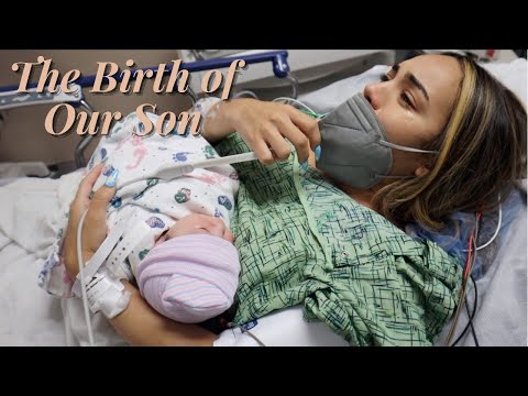 The Birth Of Our Son *Raw & Emotional* Labor & Delivery Pt 2 | JuJu & Des