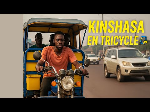 Kinshasa – Les tricycles révolutionnent le transport urbain
