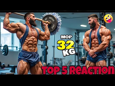 ELITE Powerlifter ANATOLY Use 32kg Mop in a GYM | Pretended to be a CLEANER 💪🔥
