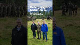 Besuch der Gebirgsjägerbrigade 23 - Bayern