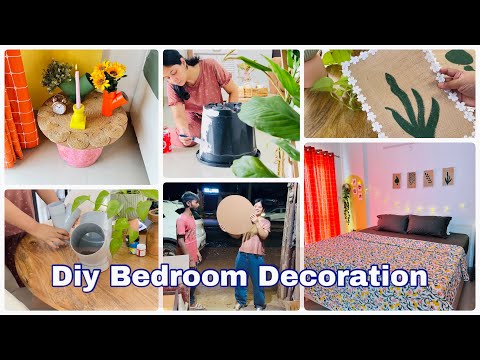 DIY Bedroom Decoration Ideas || Hacks To Style Your Room with Colors😍