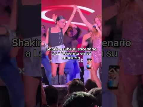 SHAKIRA SUBE A LA VENENITO A SU CONCIERTO #shakira #lavenenito #virals #reels #viralvideo