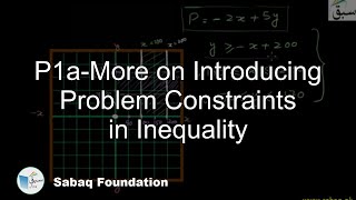 P1a-More on Introducing Problem Constraints in Inequality