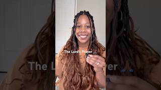 ASMR Prayer Reading | Praying the Lord’s Prayer Together (soft spoken)🤍 #asmrshorts