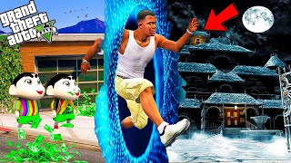 Franklin Enters A Secret Portal To Parallel World In GTA 5!