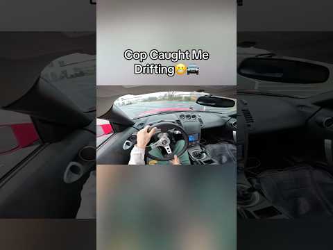 Cop Caught Me Drifting😳🚨 #cars #drift #racing #racecar #shorts #viral #car #cops #caught